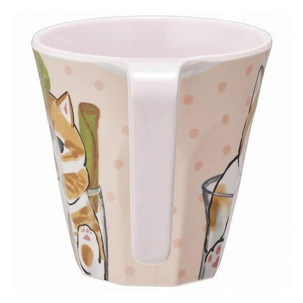 Mofusand|Melamine Tumbler - Cat : Mocha Ice Cream|300ml