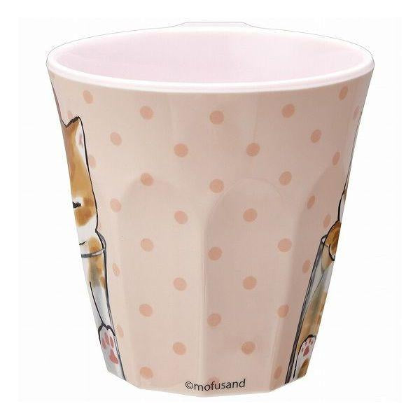 Mofusand|Melamine Tumbler - Cat : Mocha Ice Cream|300ml