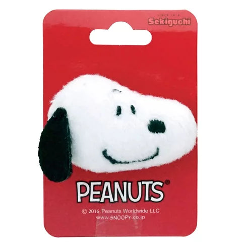 Snoopy|PEANUTS Plush Badge|H3.8 x W5 x D1.8cm approx.
