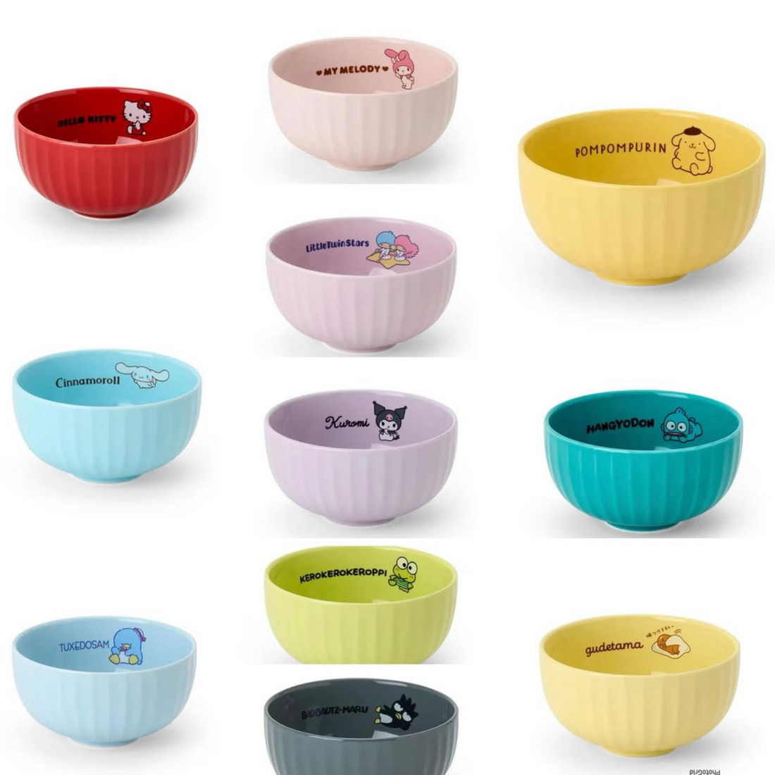 Sanrio|New Life Tea Bowl|11.3×11.3×7cm approx.