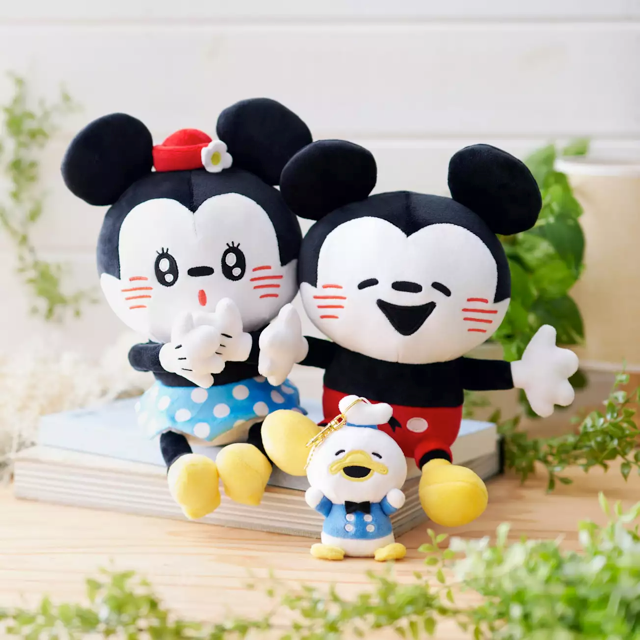Disney|限定呆萌扁扁傻子系列/二傻系列/铁憨憨/毛绒公仔/玩偶|约高20-26cm