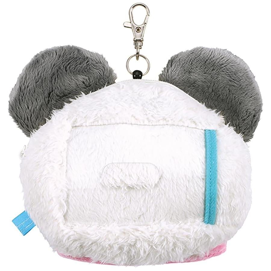 Sanrio|Plush Zipper Pass Case Charm with Reel|165 x 140 mm approx.