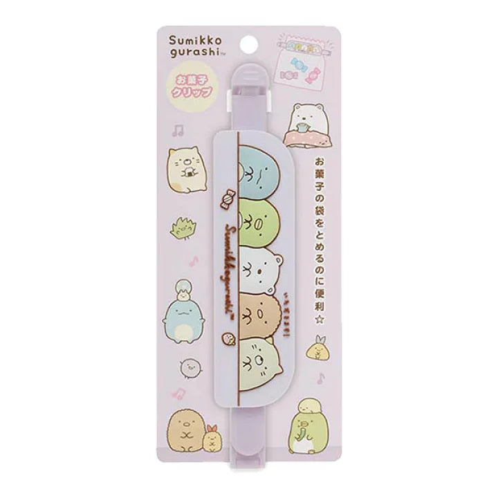 Sumikko gurashi角落生物|可爱长包装袋夹/食物夹|约180×35×20mm