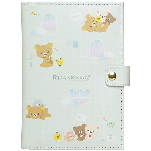 Rilakkuma轻松熊|可爱多卡位手账本|約175×125mm