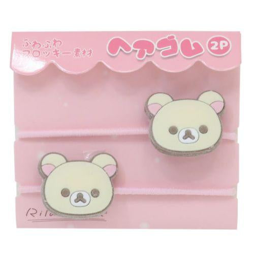 Rilakkuma轻松熊|角色大头可爱发绳|2枚