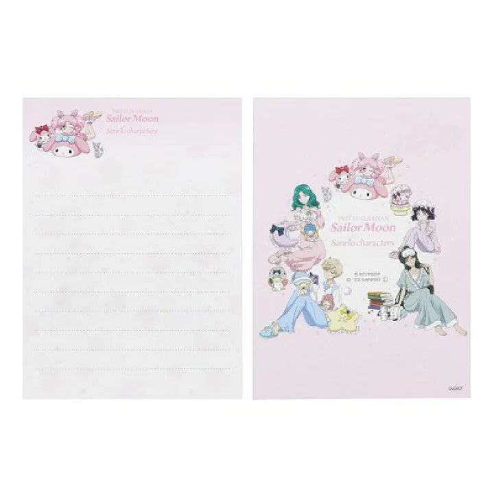 Sailor moon|美战 x Sanrio联名可爱mini便签纸15+信封5枚