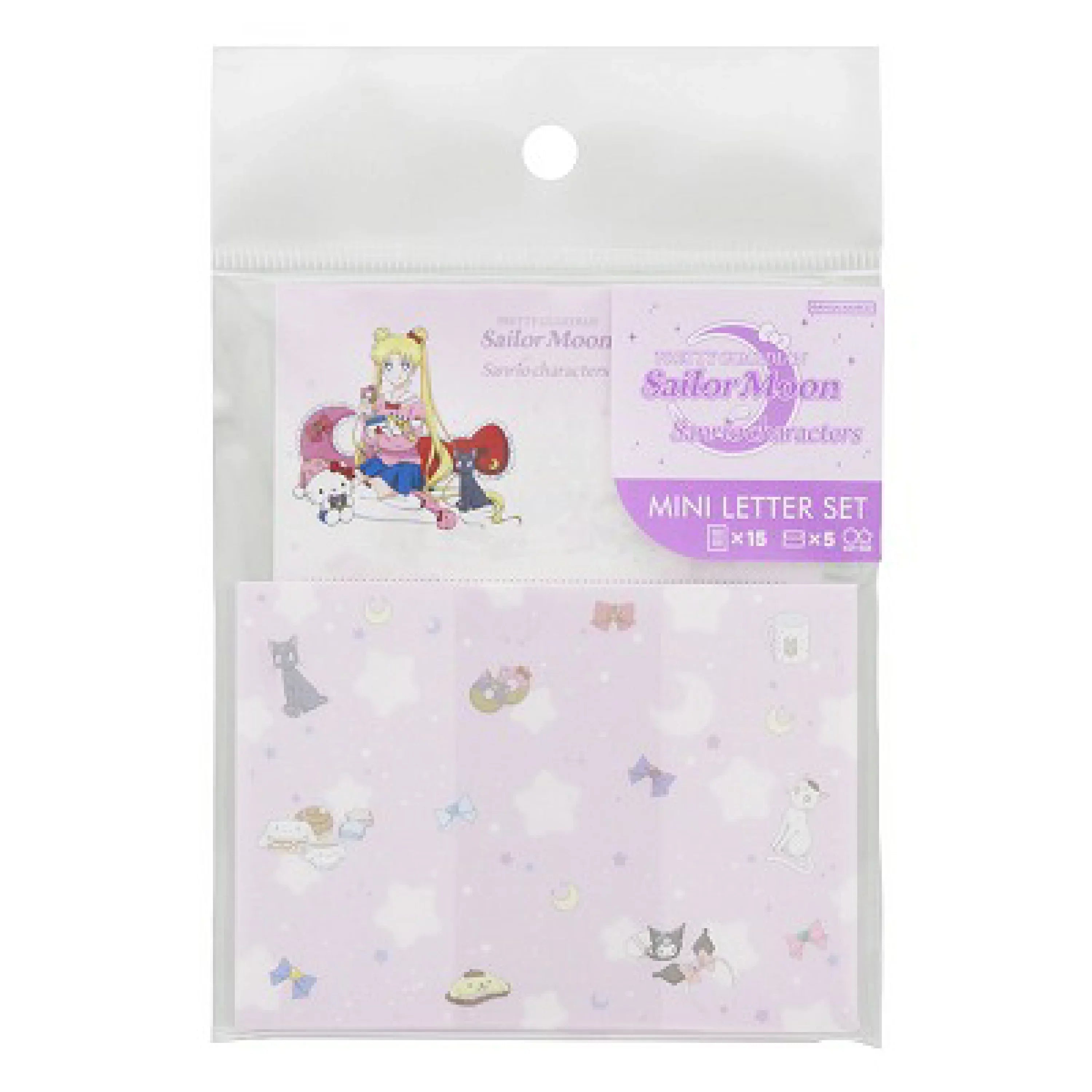 Sailor moon|美战 x Sanrio联名可爱mini便签纸15+信封5枚