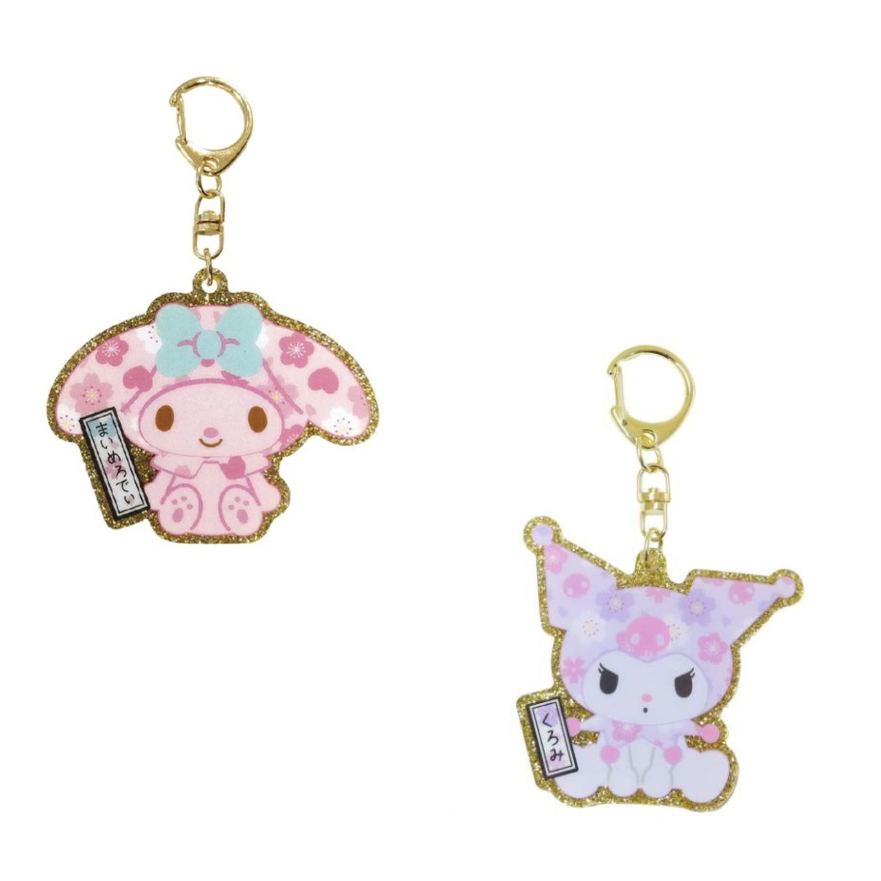 Sanrio| Sakura Acrylic Keychain/Keyring|59x64x3mm approx.