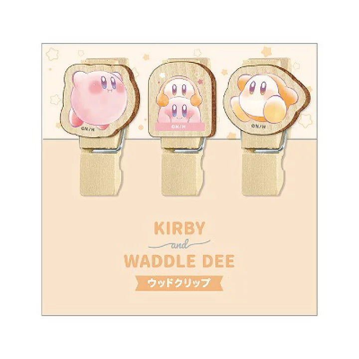 Kirby|木质可爱文件夹|3枚入
