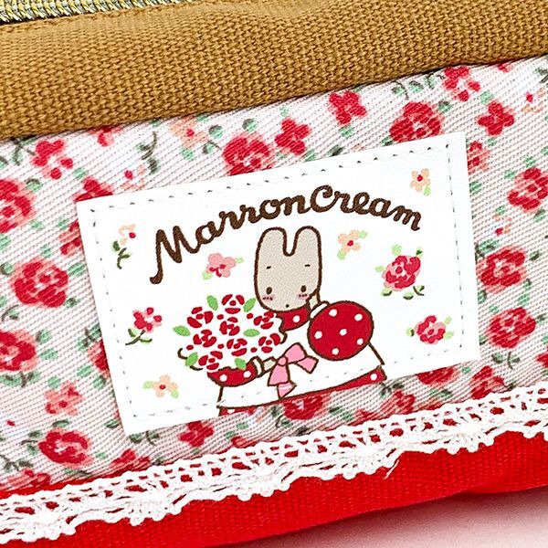 Sanrio|茉莉兔小碎花笔袋/化妆包|约8cm×18.8cm×5.5cm