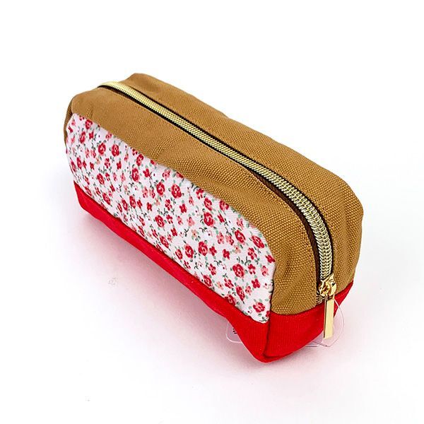 Sanrio|茉莉兔小碎花笔袋/化妆包|约8cm×18.8cm×5.5cm