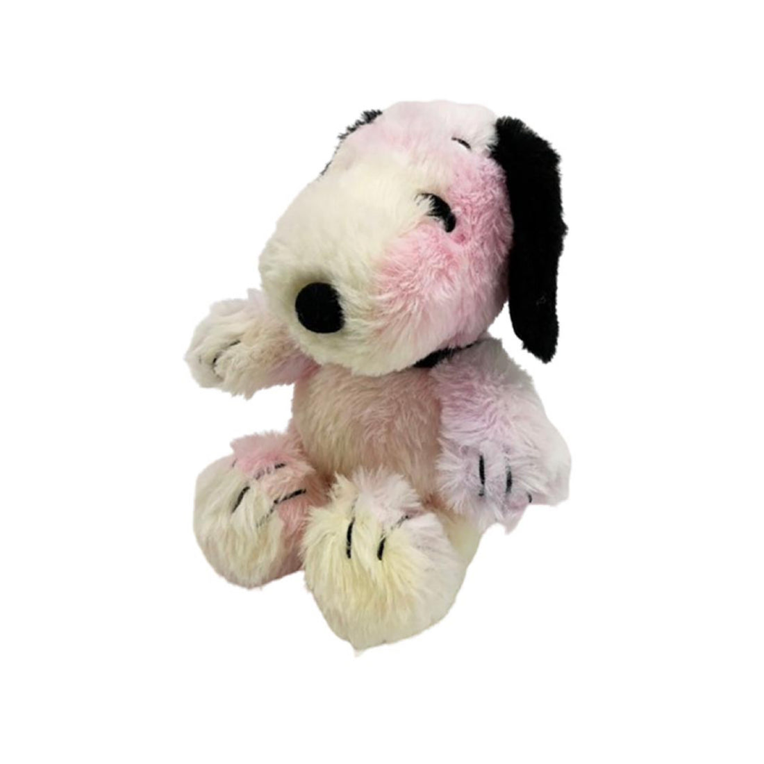 Snoopy史努比|PEANUTS SN Marble Color S BK大理石彩色晕染小号毛绒玩偶/公仔|约H16 x W15 x D14cm