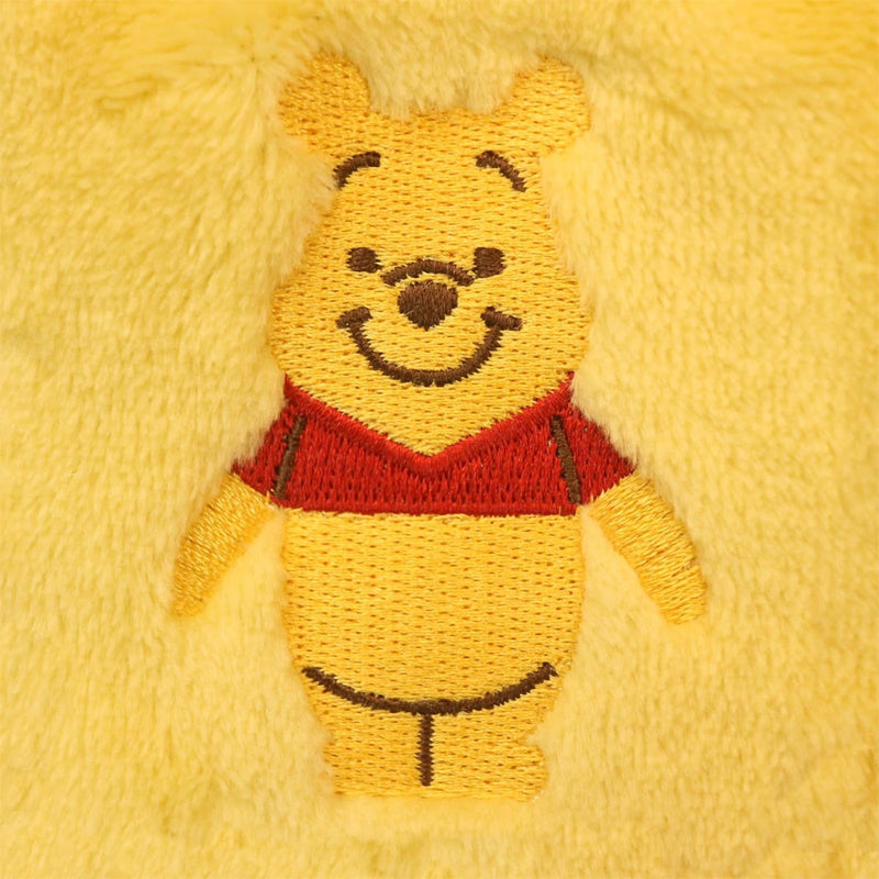 Disney|Winnie the pooh小熊维尼毛茸茸噗噗毯子巾着/可收纳|約H70×W100cm