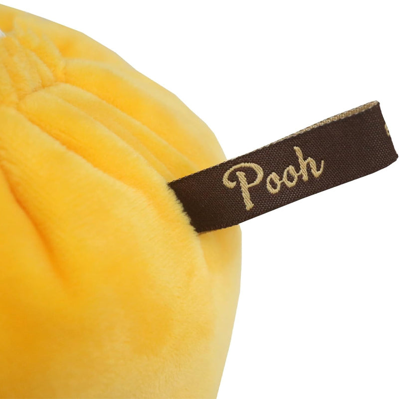 Disney|Winnie the pooh小熊维尼毛茸茸噗噗毯子巾着/可收纳|約H70×W100cm