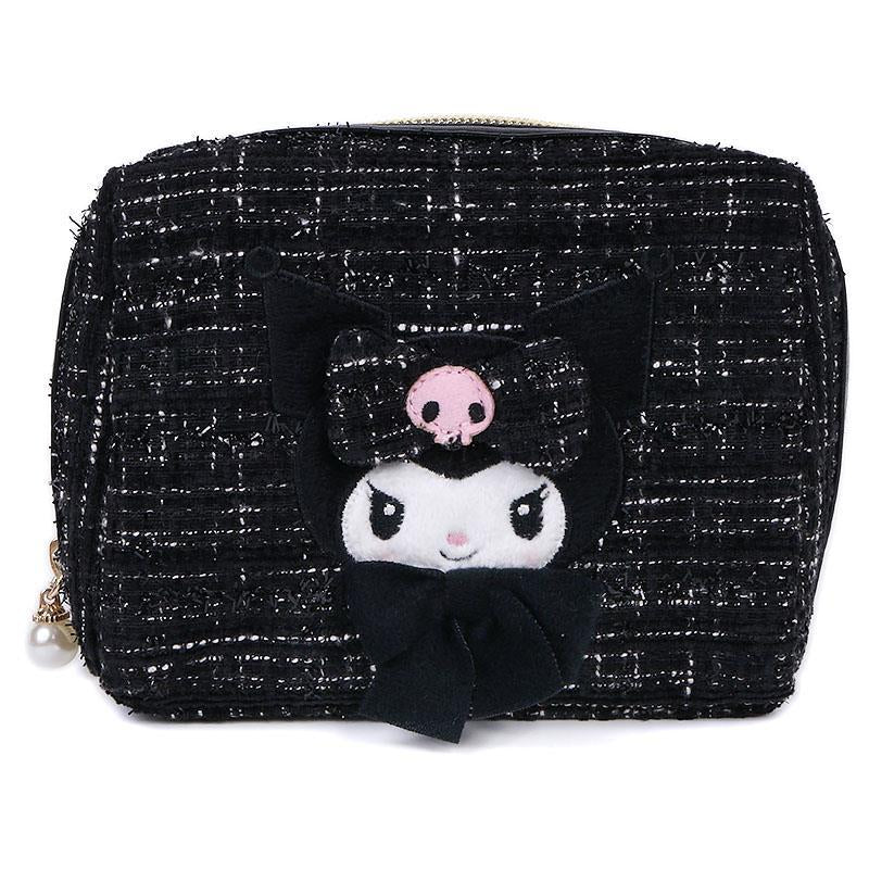 Sanrio|冬季限定小香风角色化妆包|約幅15×奥行8×高さ12cm