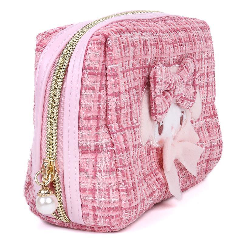 Sanrio|冬季限定小香风角色化妆包|約幅15×奥行8×高さ12cm