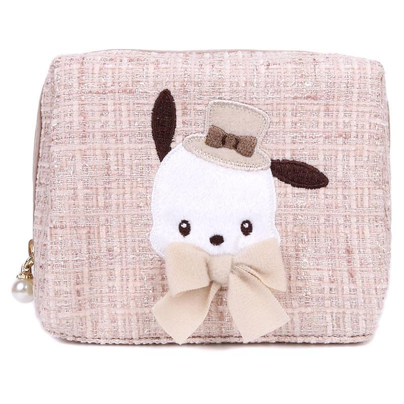 Sanrio|冬季限定小香风角色化妆包|約幅15×奥行8×高さ12cm