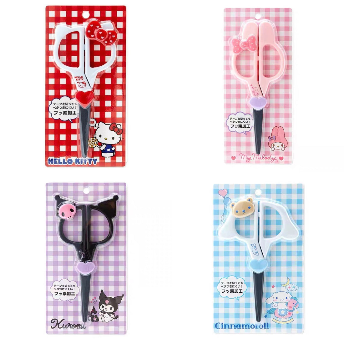 Sanrio|Face Scissors|7.2×1×15.5cm approx.