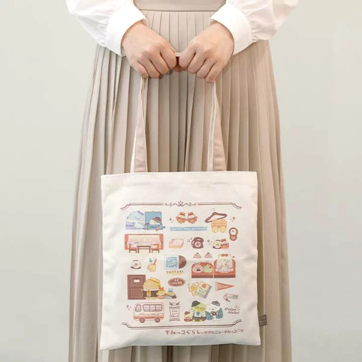 Sumikko gurashi角落生物|旅馆职员系列帆布包|约約320×295mm