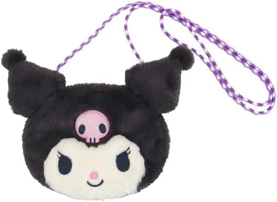 Sanrio|Fluffy Face Pochette Shoulder Bag|285×175×20mm approx.