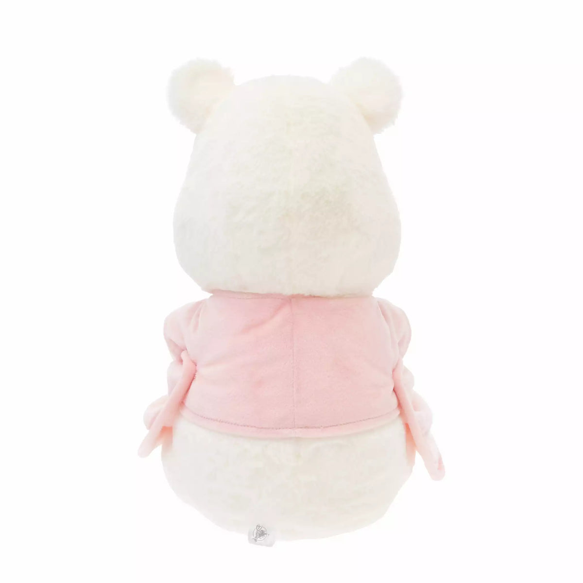 Disney|2023 Winnie the pooh小熊维尼White pooh白色冬日东京限定粉色抱毯公仔/玩偶/粉噗|约H33×W23×D22cm