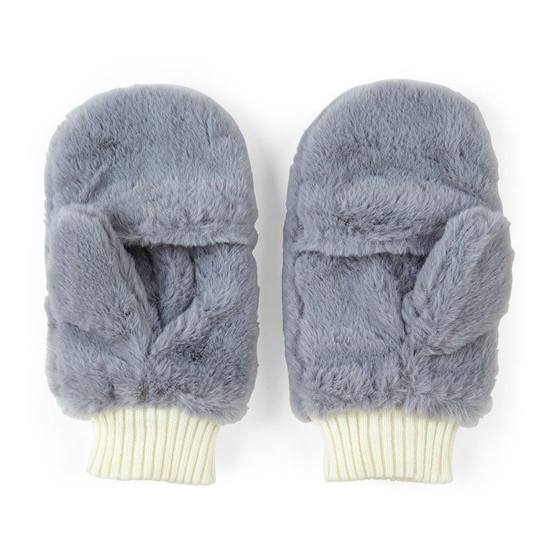 Sanrio|2 Way Faux Fur Muffler Gloves