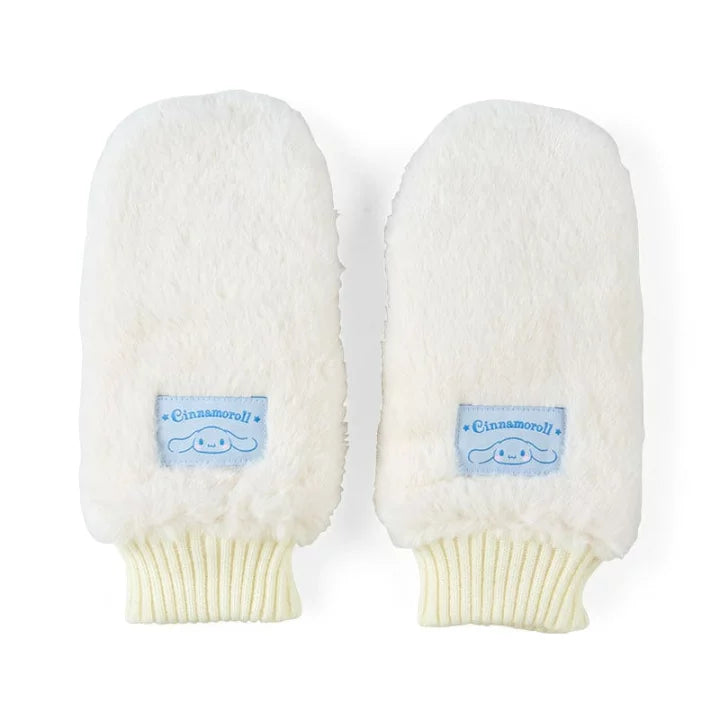 Sanrio|2 Way Faux Fur Muffler Gloves