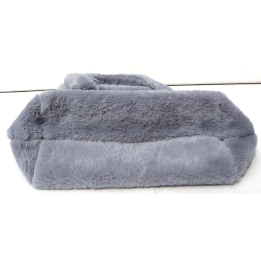 Sanrio|Fluffy Embroidered Tote Bag|H20×W30×D10cm approx.