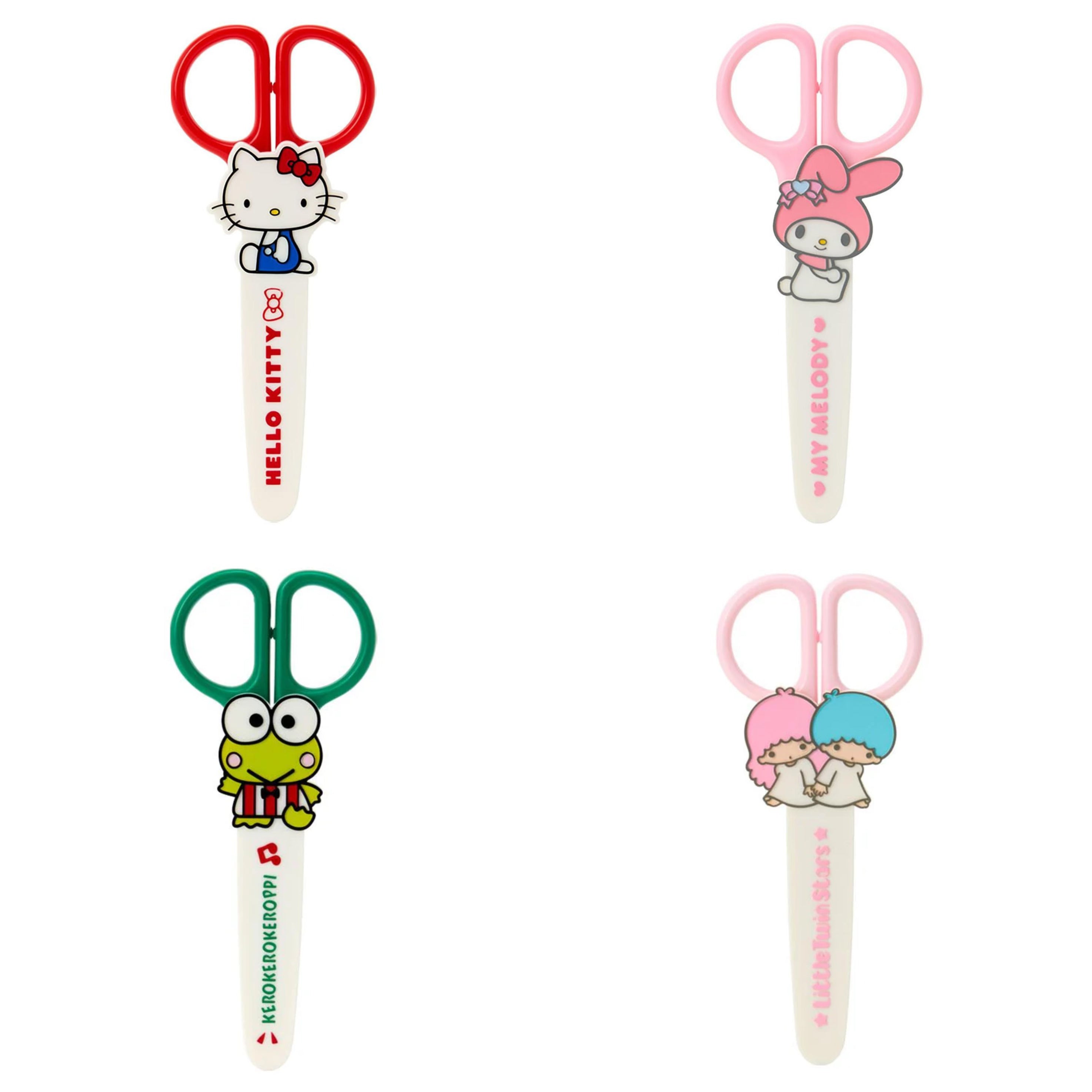 Sanrio|Everyday Goods Scissors with Cap|5.5×1.1×12.5cm approx.
