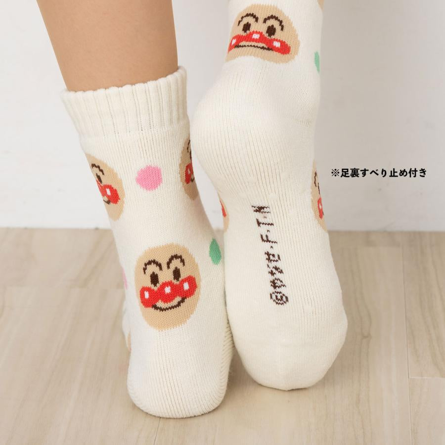 Pinocchio面包超人|可爱角色棉袜|适合23-25cm