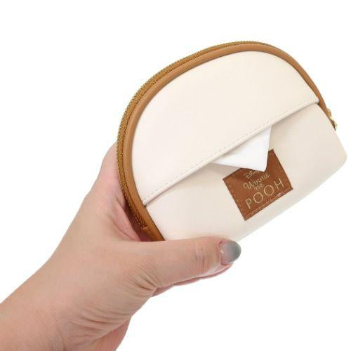 Disney|Hunny day透明化妆包/背后有纸巾位|約150x105x35mm