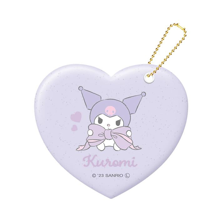 Sanrio|便携包挂式爱心镜|約W85×H75×D8mm