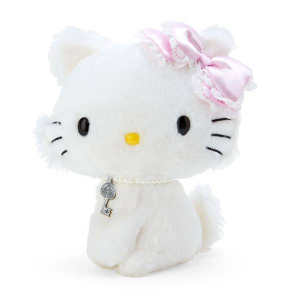 Hello kitty凯蒂猫|蕾丝蝴蝶结珍珠链链Charmmy Kitty公仔/玩偶|约22 x 23 x 10 cm