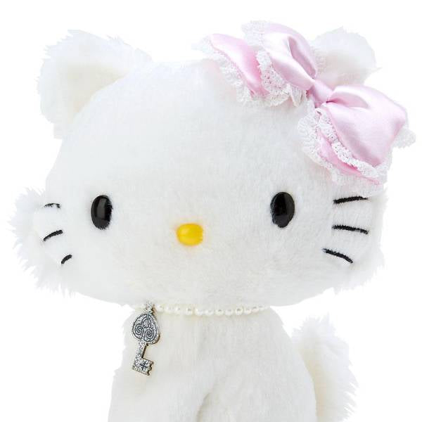 Hello kitty凯蒂猫|蕾丝蝴蝶结珍珠链链Charmmy Kitty公仔/玩偶|约22 x 23 x 10 cm