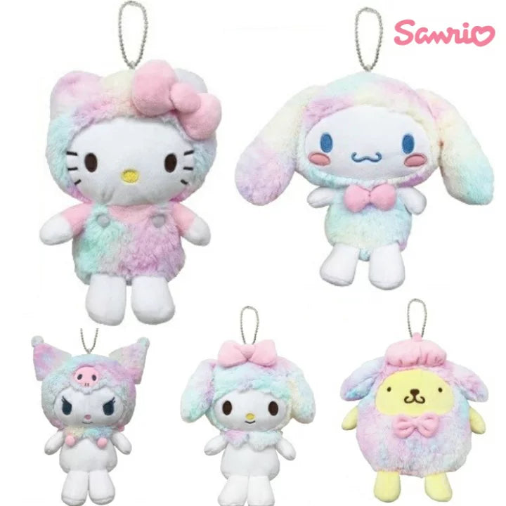 Sanrio|Big Pouch Rainbow Series Plush Keychain|H23cm approx.