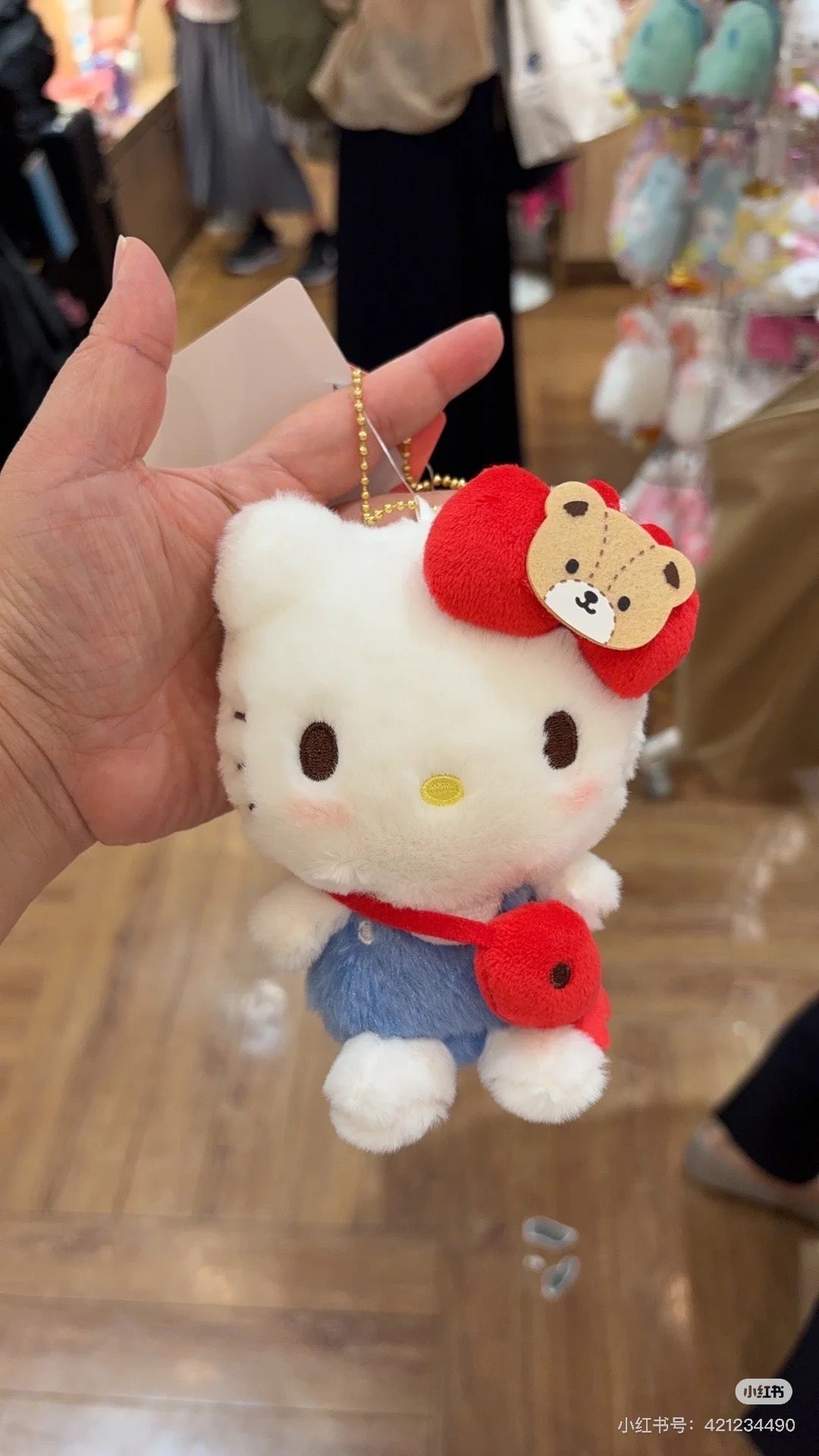 Hello kitty|Friend Coordination Mascot Holder /Plush Keychain|9.5×6.5×13cm approx.