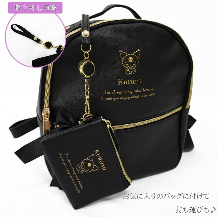 Sanrio|角色蝴蝶结皮质感pass pouch/卡包零钱包|约13*8.5*2cm