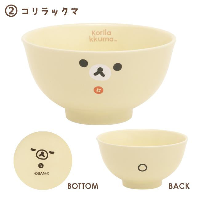 Rilakkuma轻松熊|角色大头陶瓷碗|约65×115mm