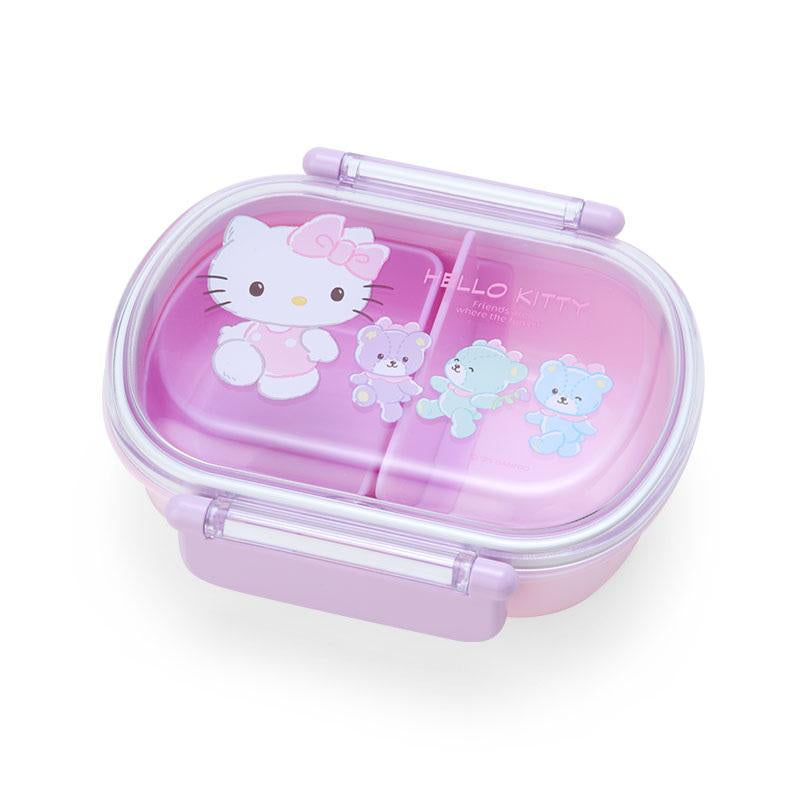 Sanrio|HelloKitty分段可拆分式抗菌饭盒/洗碗机微波炉可用|約14.8×12.3×5.6cm|容量:360ml