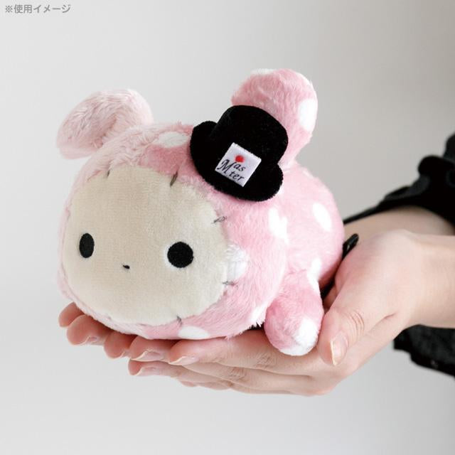 忧伤马戏团|追忆兔与新月博物馆系列粉色趴趴玩偶|約H80×W120×D150mm