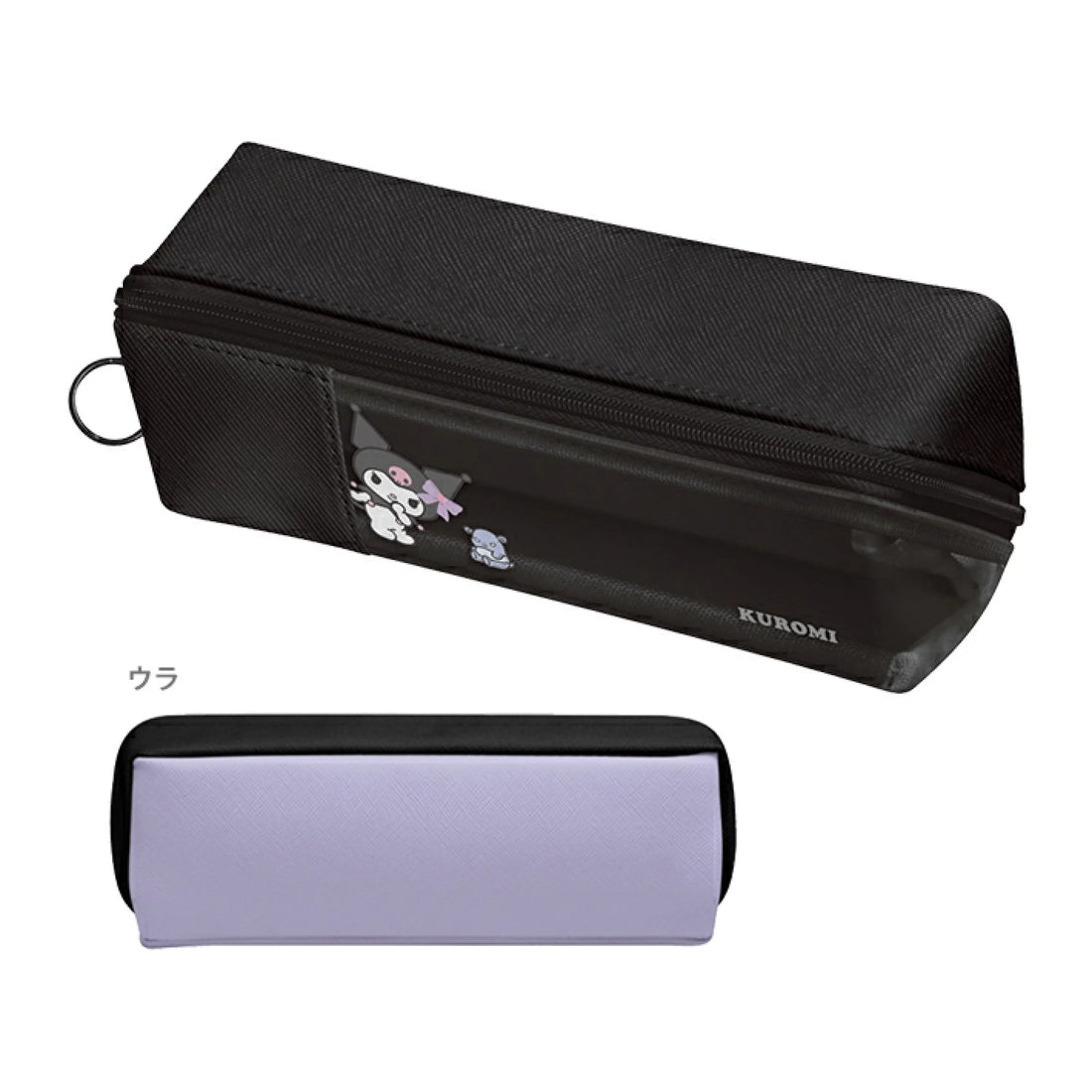 Sanrio|角色皮质感立体收纳包/化妆包/笔袋|約W185×H75×D50mm