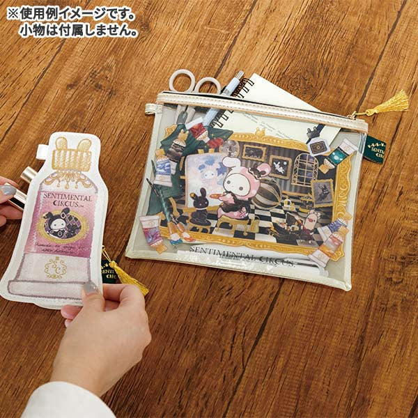 忧伤马戏团|追忆兔与新月博物馆系列化妆包?零钱包组|约大約180×210×10mm