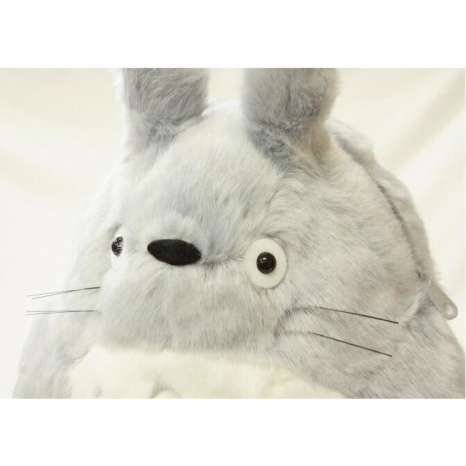 My neighbor totoro|宫崎骏限定毛茸茸超好rua公仔式书包/可调节肩带大人小孩都可以背|全長約36cm×幅28cm×厚み15cm