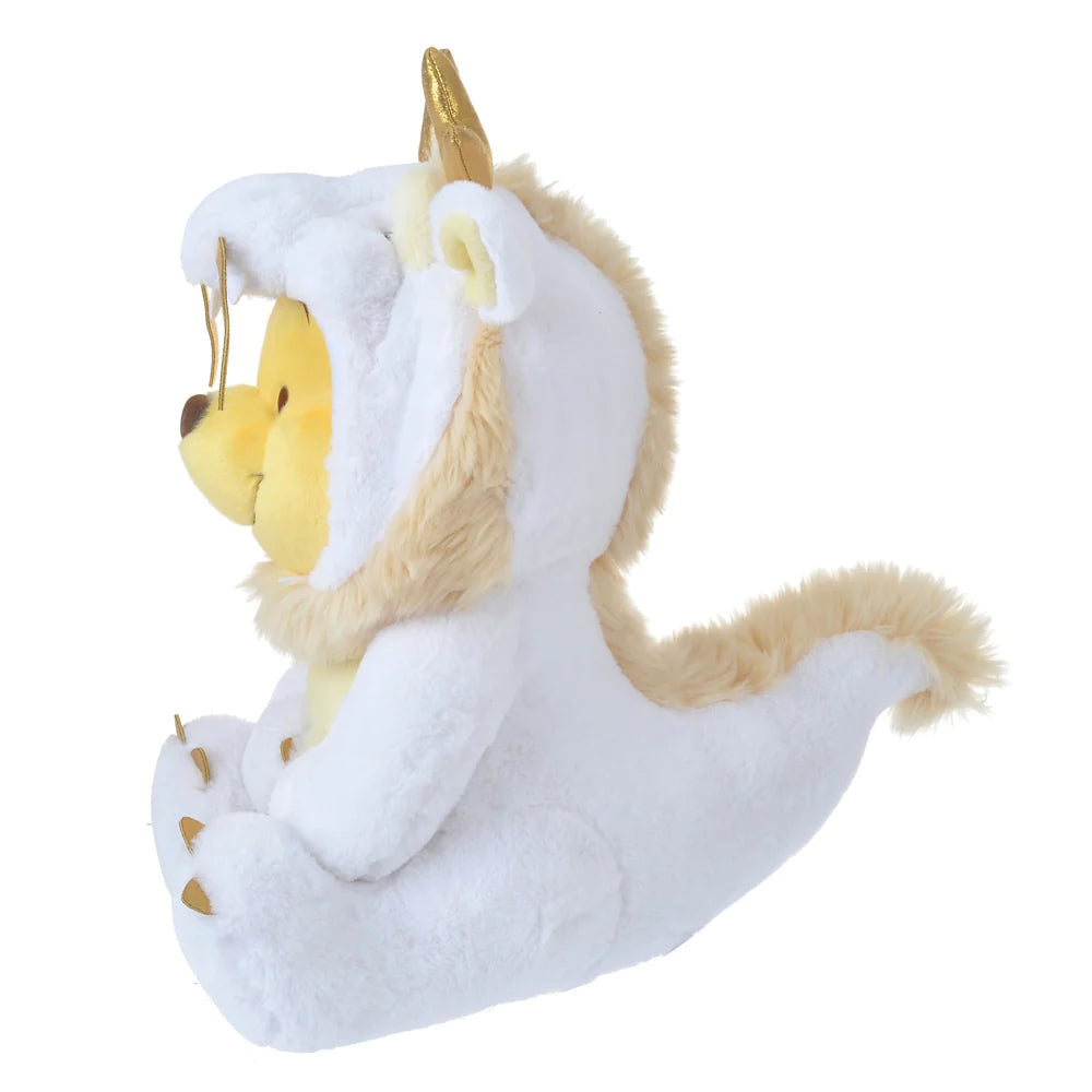 Disney|2024 Winnie the pooh小熊维尼龙年噗噗限定公仔/玩偶|H42×W25×D40cm