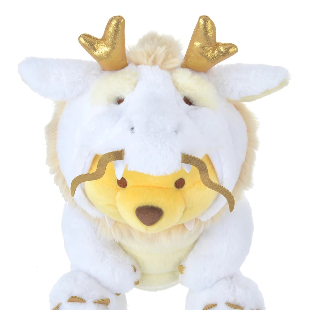 Disney|2024 Winnie the pooh小熊维尼龙年噗噗限定公仔/玩偶|H42×W25×D40cm