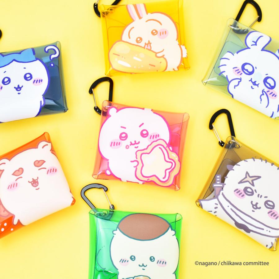Chiikawa 吉伊卡哇|零钱包/ipods/airpods pro多功能PVC钥匙扣包|约7*8*2cm