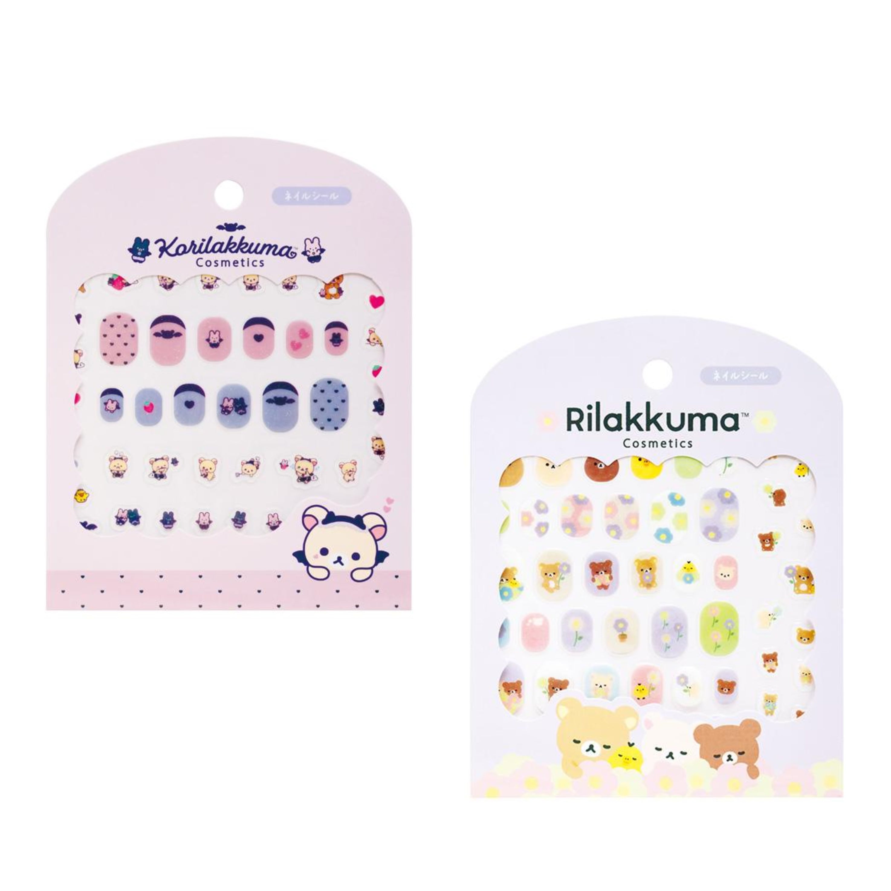 Rilakkuma|Little Devil Feeling Nail Sticker |130x105mm approx.