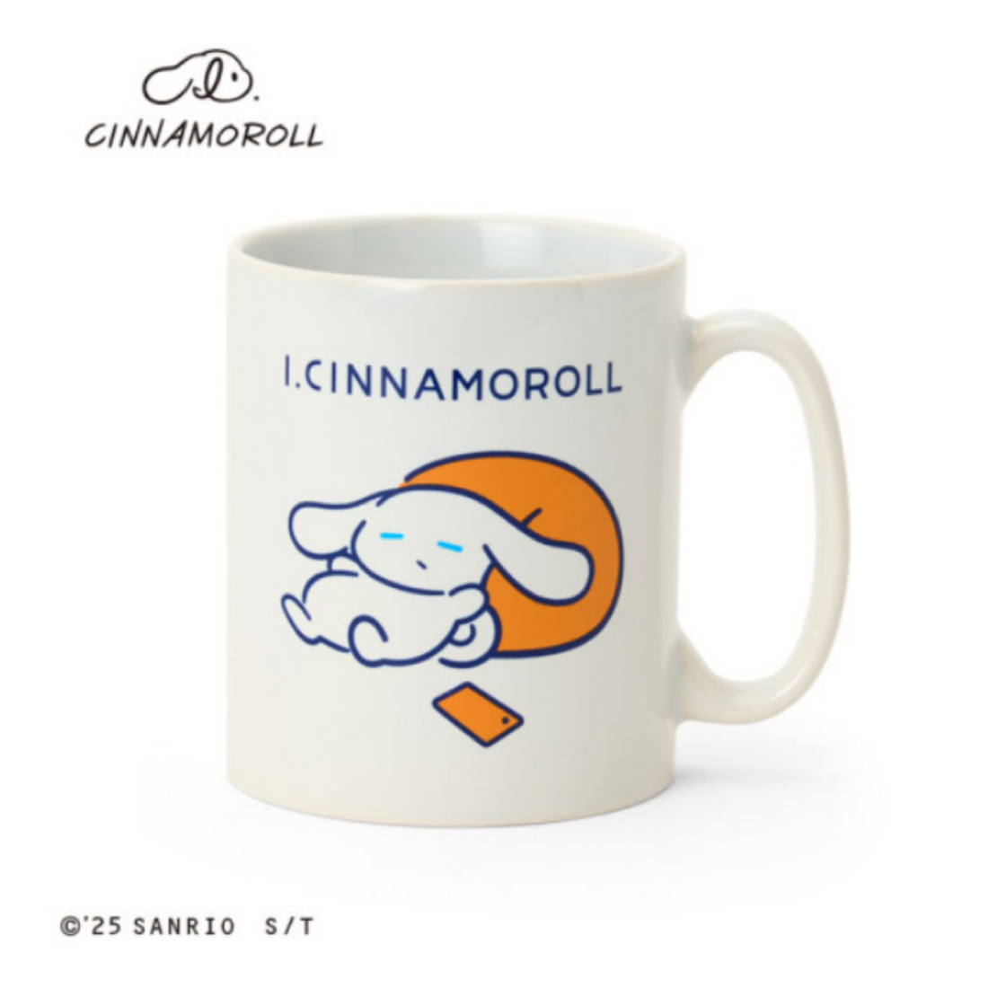 Sanrio|I.Cinnamoroll Love yourself more Mug|11×8×9.2cm approx.
