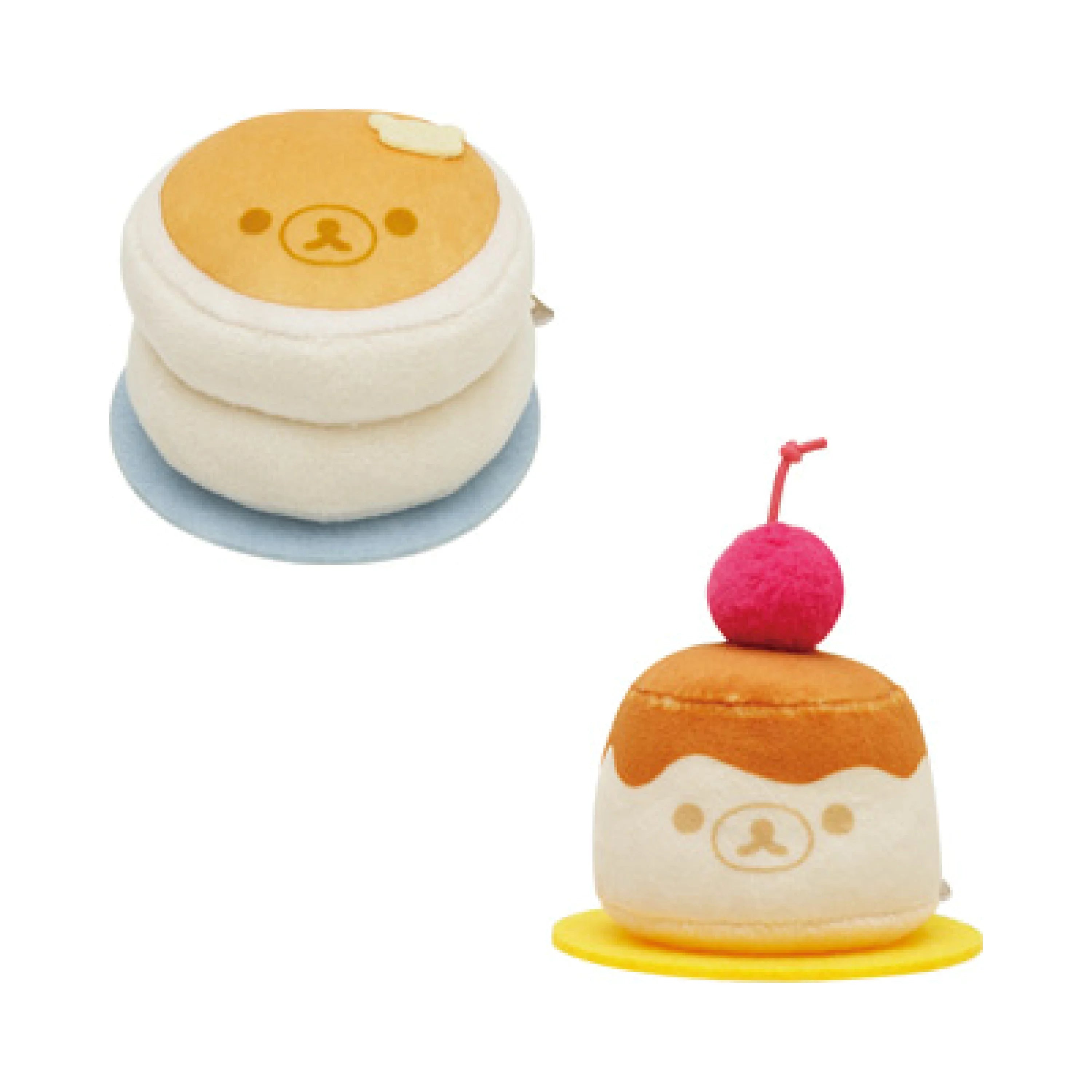 Rilakkuma轻松熊|美食节可爱小公仔盲盒/共5种|1盒|箱約80×90×80mm