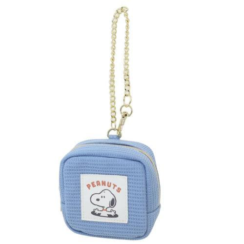 Snoopy史努比|刺绣挂链式收纳包/零钱包|85x85x45mm